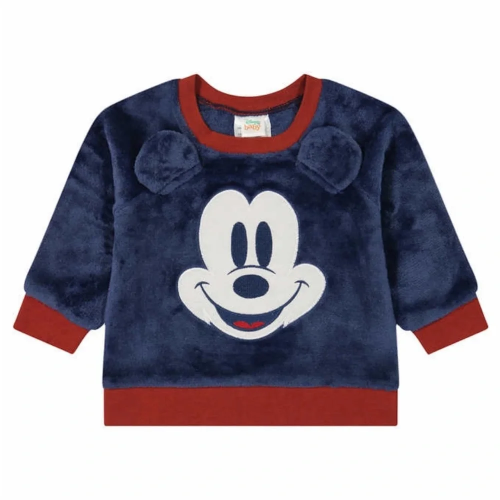 Disney Store Mickey Mouse Baby Boy 4 Piece Set  9M Bodysuit Pullover Pants